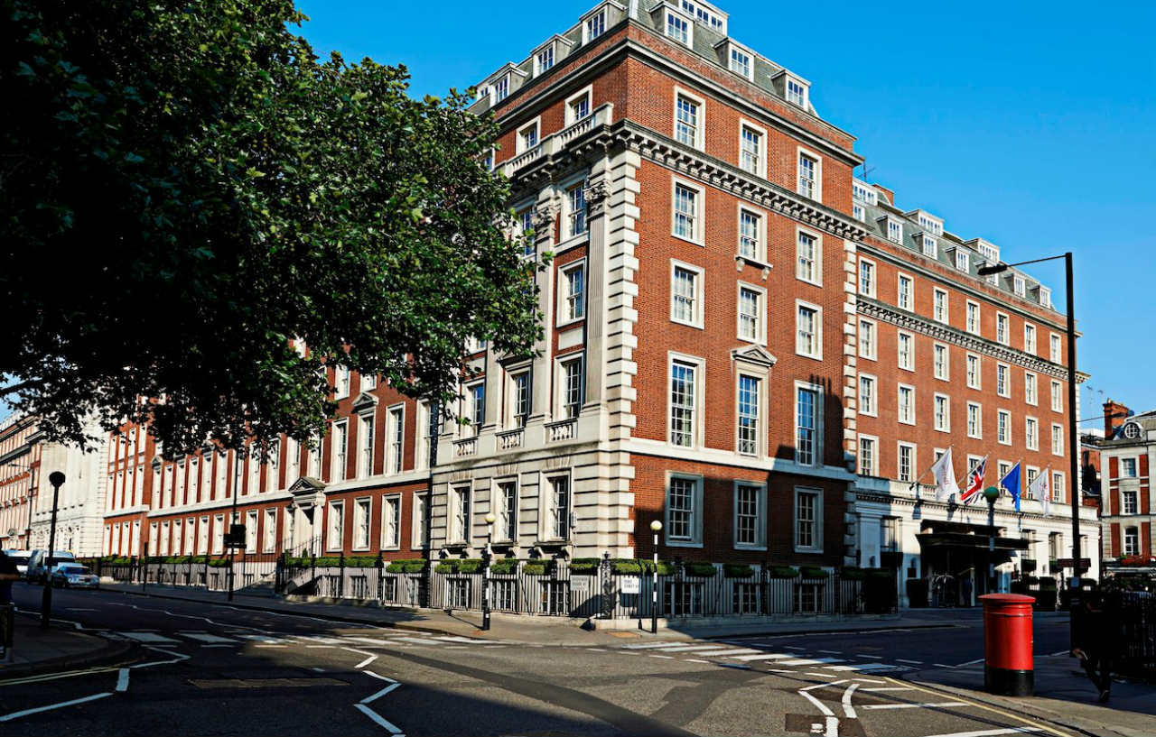 London Marriott Hotel Grosvenor Square Exterior foto